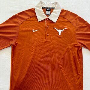 Nike Dri-FIT Texas Longhorns Polo, Size Medium